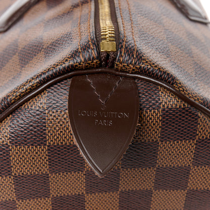 Louis Vuitton Damier Ebene Speedy 35 10 of 13