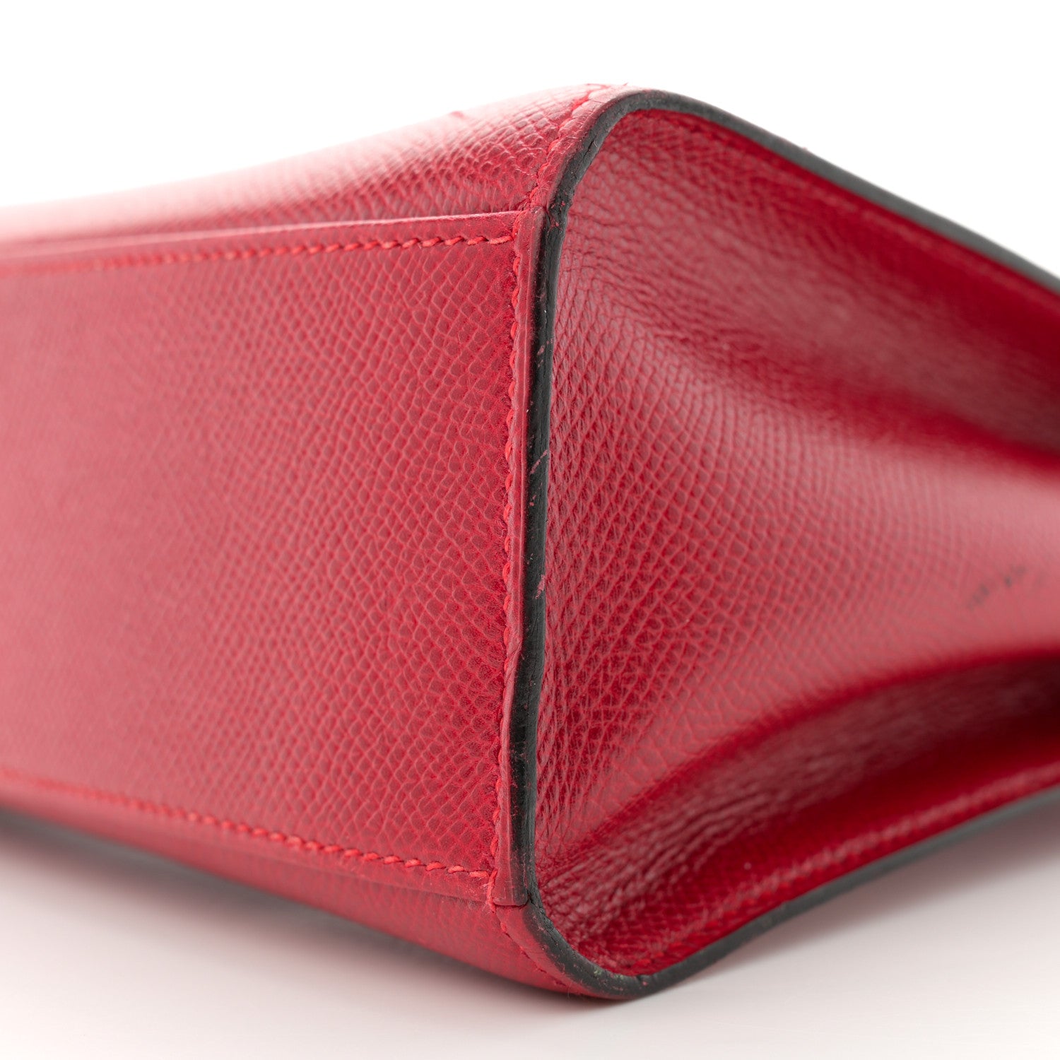 Hermes Courchevel Kelly Sport PM Rouge Vif 10 of 13