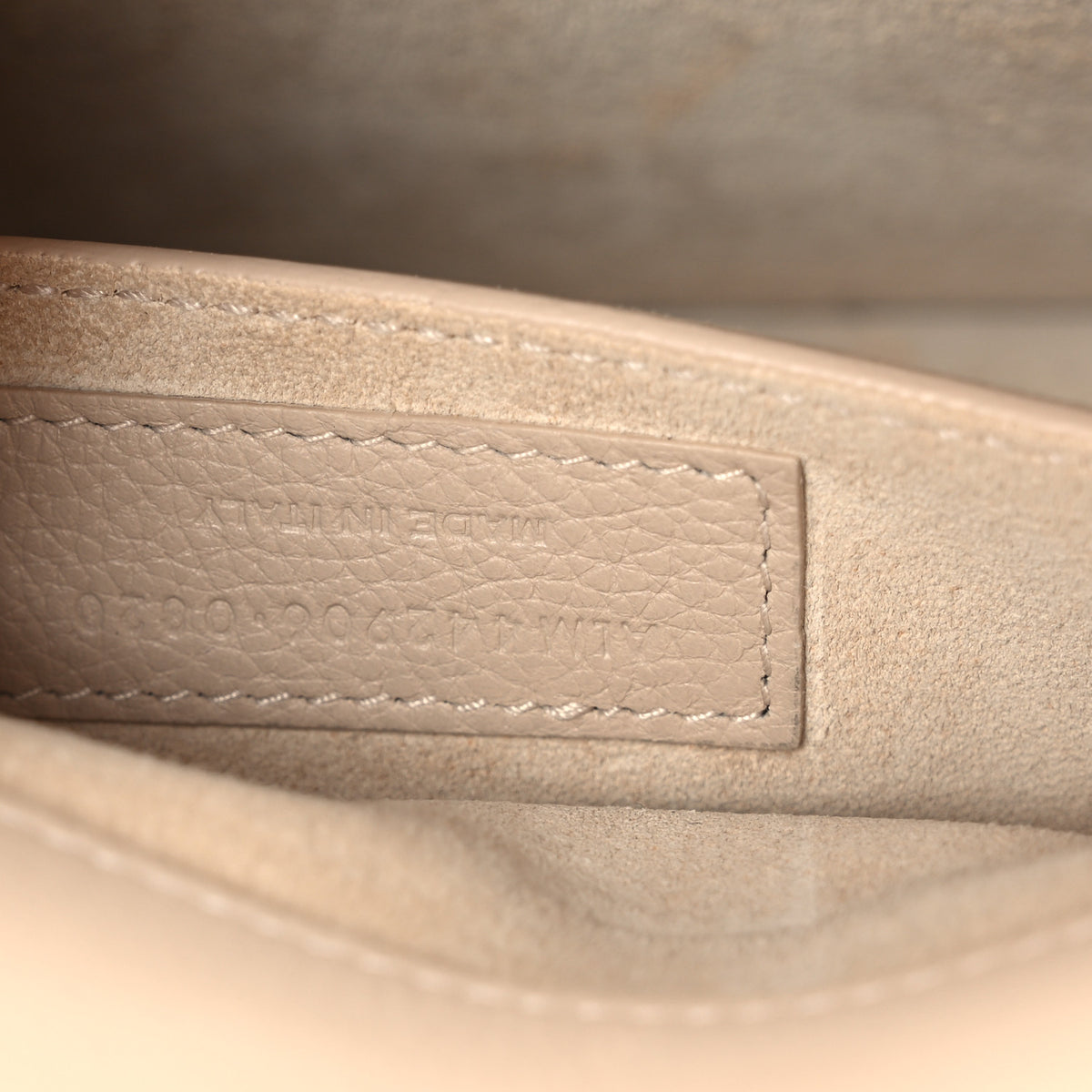Saint Laurent Grained Calfskin Medium Monogram Sunset Beige 7 of 11