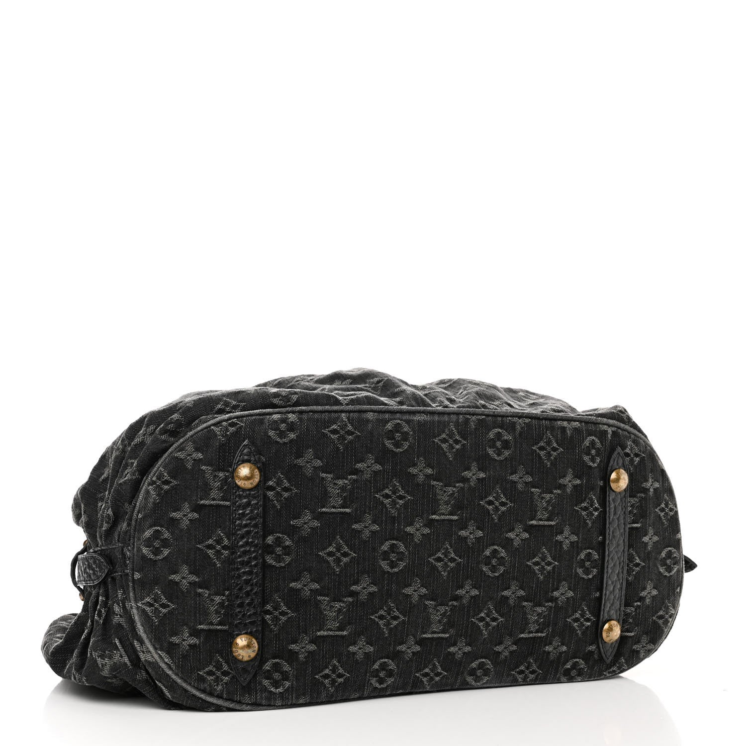Louis Vuitton Denim Mahina XL Black 4 of 12