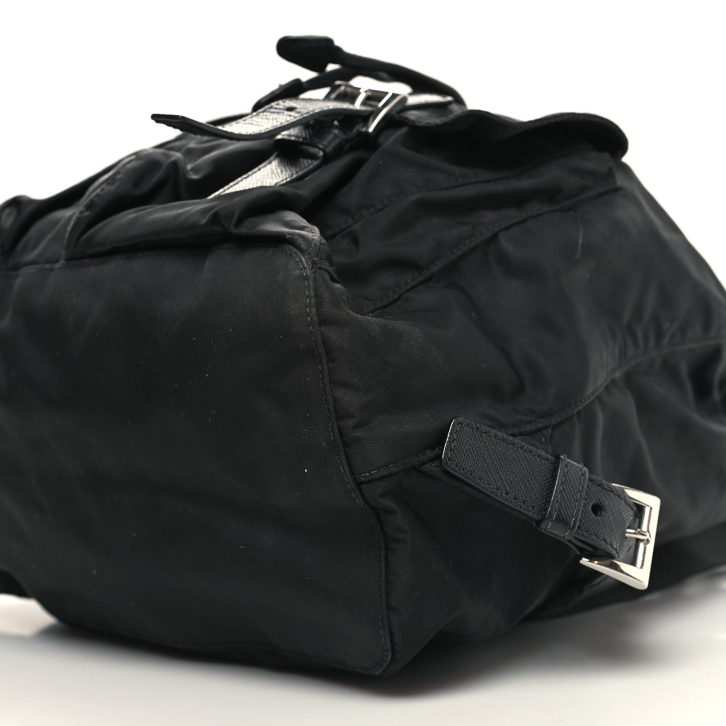 Nylon Vela Medium Backpack Black
