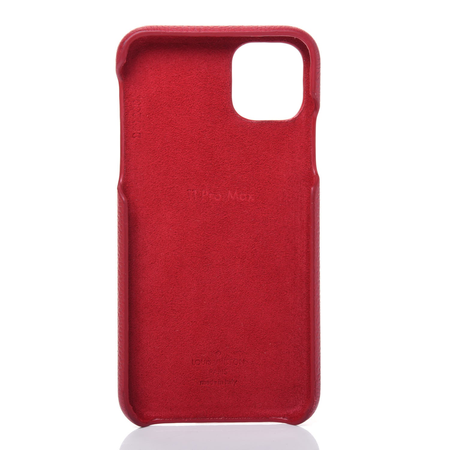 Louis Vuitton Calfskin Monogram iPhone 11 Pro Max Bumper Scarlet 3 of 16