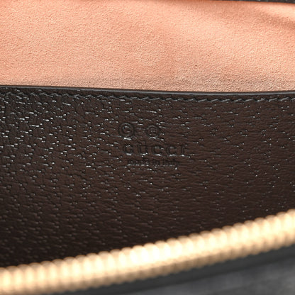 Gucci Textured Calfskin Web Small Ophidia Tote Bag Black 6 of 10