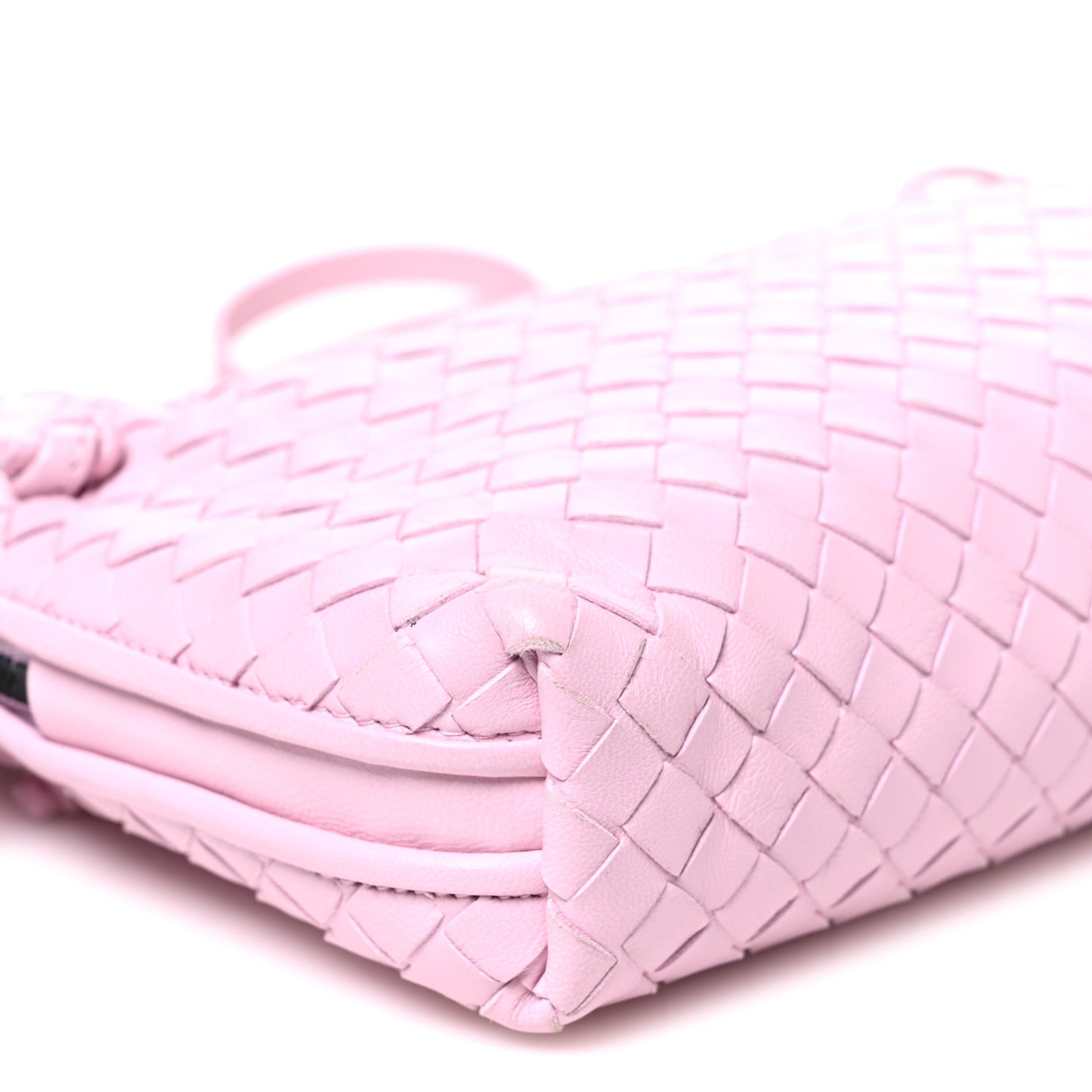 Nappa Intrecciato Nodini Crossbody Messenger Bliss Washed