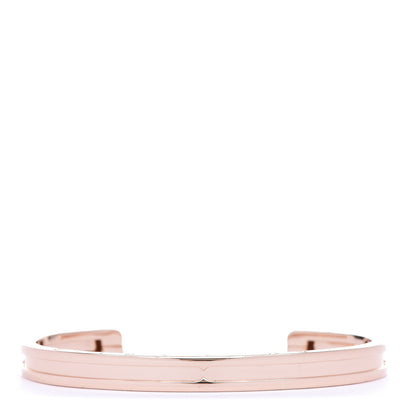 Bulgari 18K Rose Gold B.Zero1 Cuff Bracelet 1 of 6