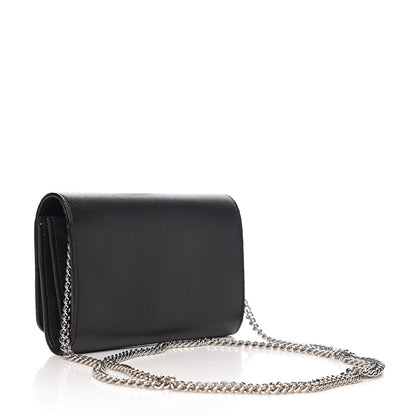 Fendi Vitello Cruise F is Fendi Wallet on Chain Black 2 of 10