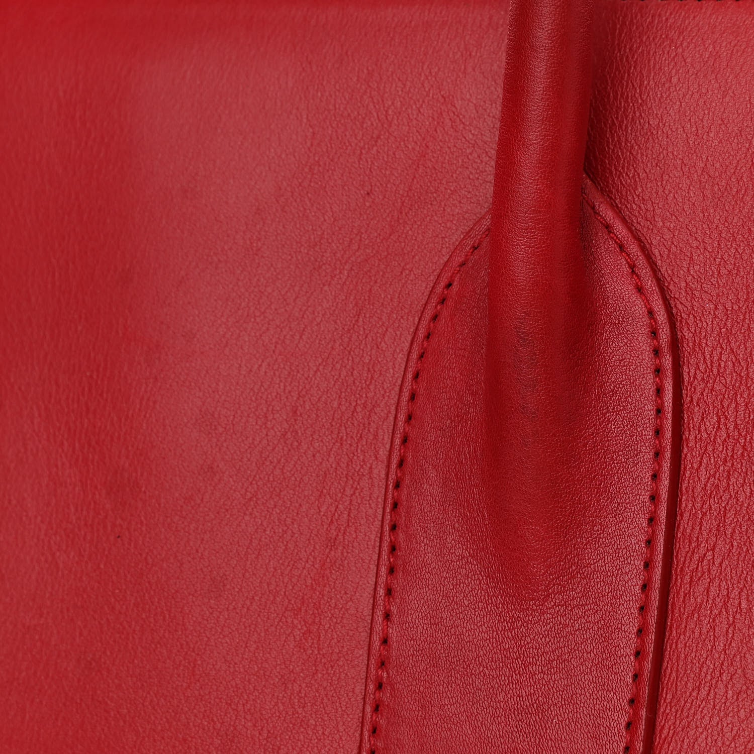 Saint Laurent Calfskin Large Sac de Jour Carryall Rouge Orient 13 of 14