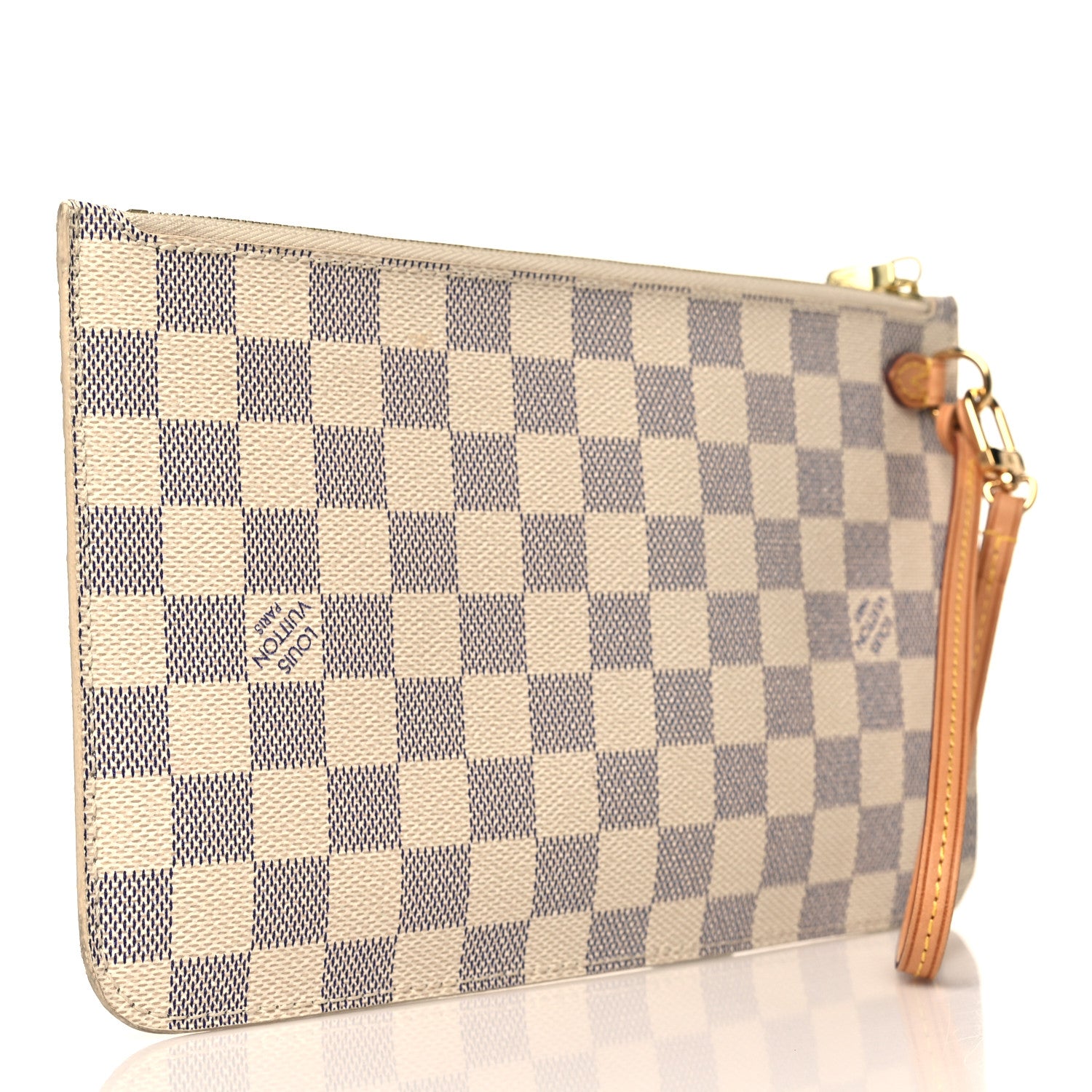 Louis Vuitton Damier Azur Neverfull MM GM Pochette 3 of 6