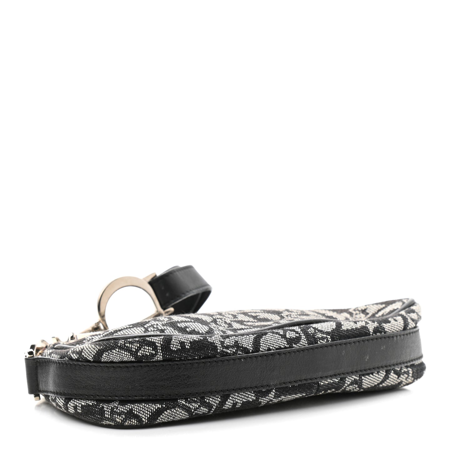 Monogram Shoulder Bag Pochette Black