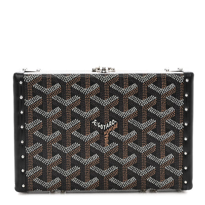 Goyard Goyardine Minaudiere Trunk Bag Black 3 of 12