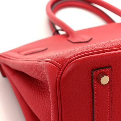 Hermes Togo Birkin 35 Rouge Casaque 11 of 15