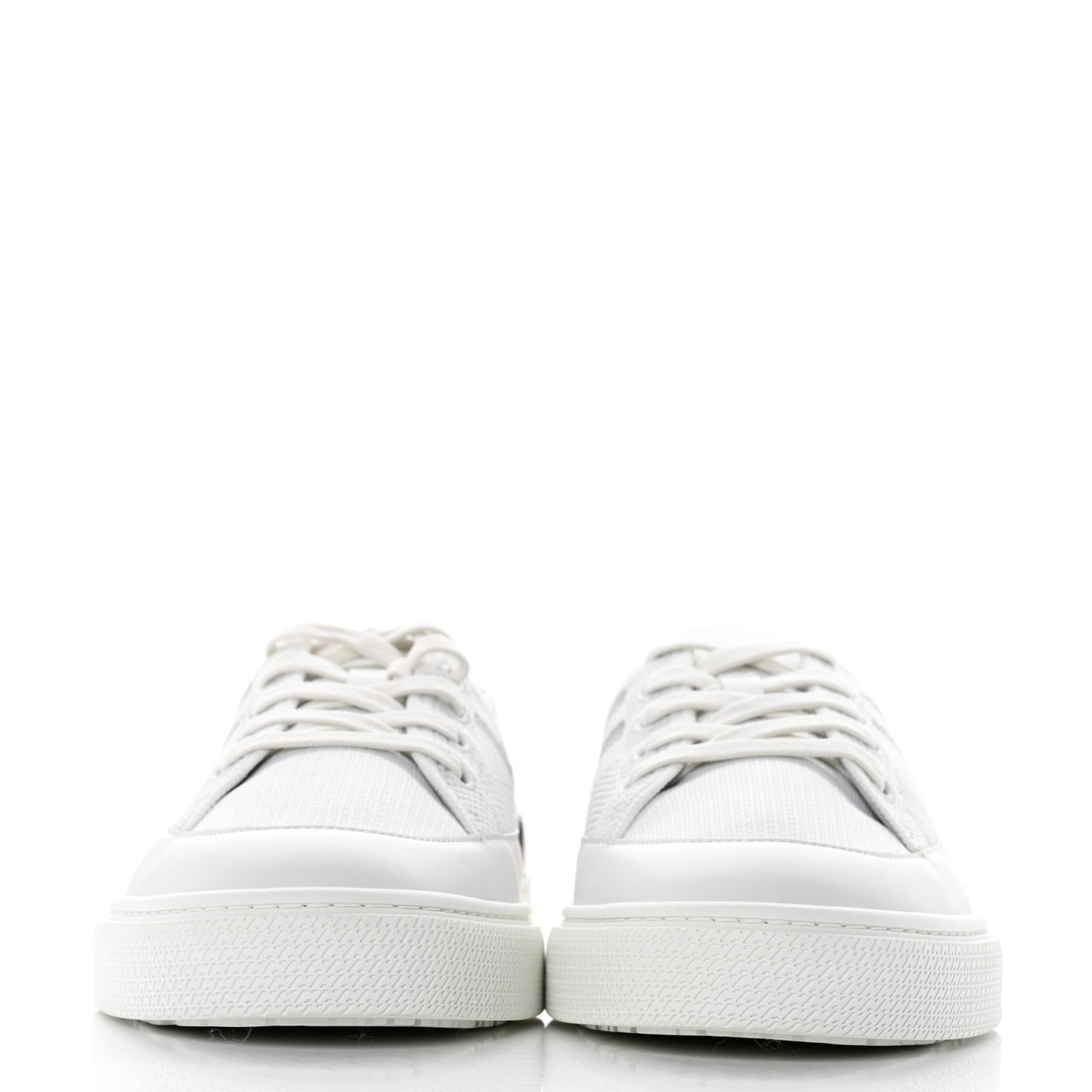 Calfskin Deep Sneakers 44 White Multicolor