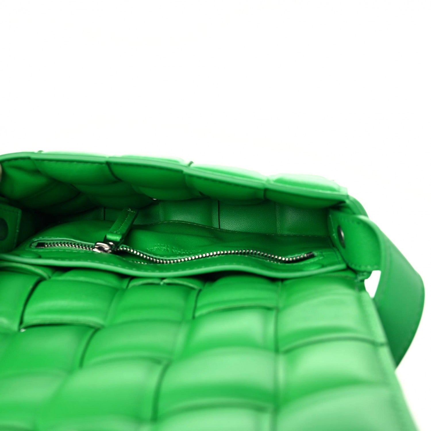 Bottega Veneta Nappa Maxi Intreccio Padded Cassette Crossbody Bag Parakeet 5 of 9