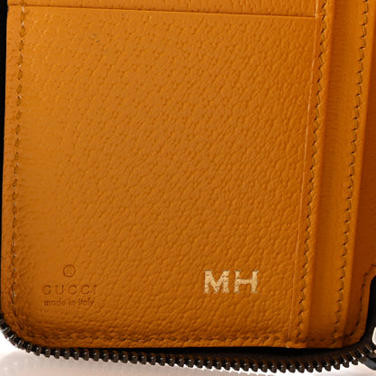 Gucci GG Supreme Monogram Neo Vintage Zip Around Wallet Beige Crop New Acero 6 of 8