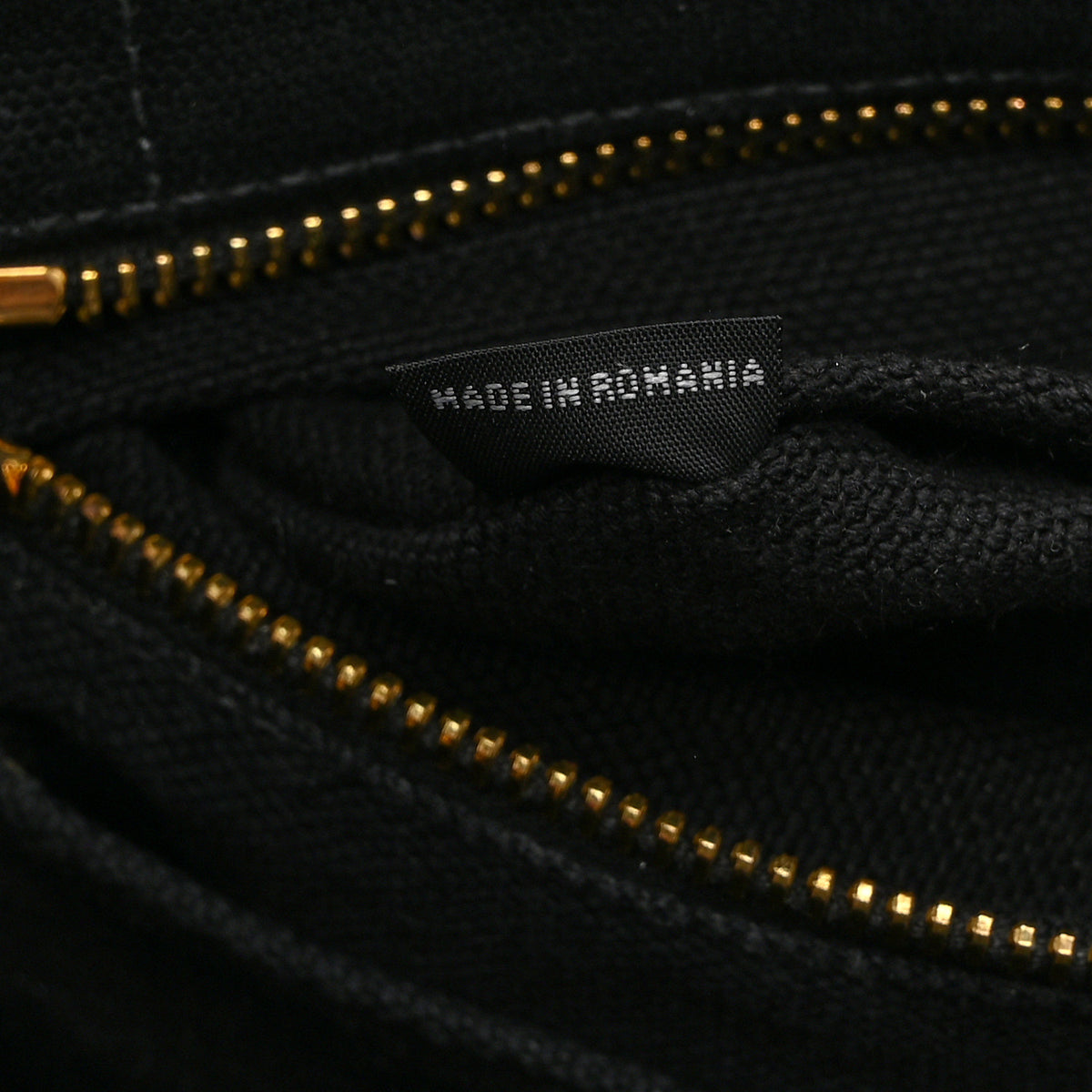 Canapa Small Logo Tote Black
