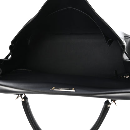 Hermes Swift Horseshoe Kelly Retourne 32 Bleu Obscur 4 of 10