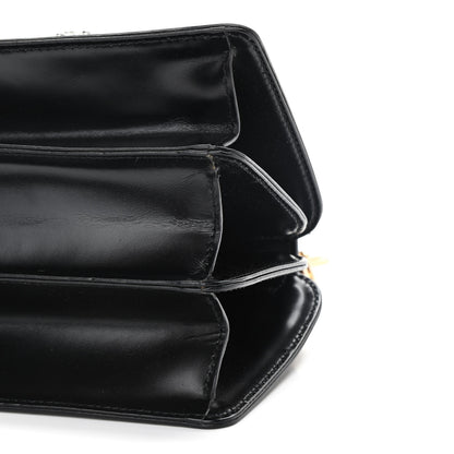 Gucci Calfskin Bamboo Mini Thiara Top Handle Bag Black 9 of 10