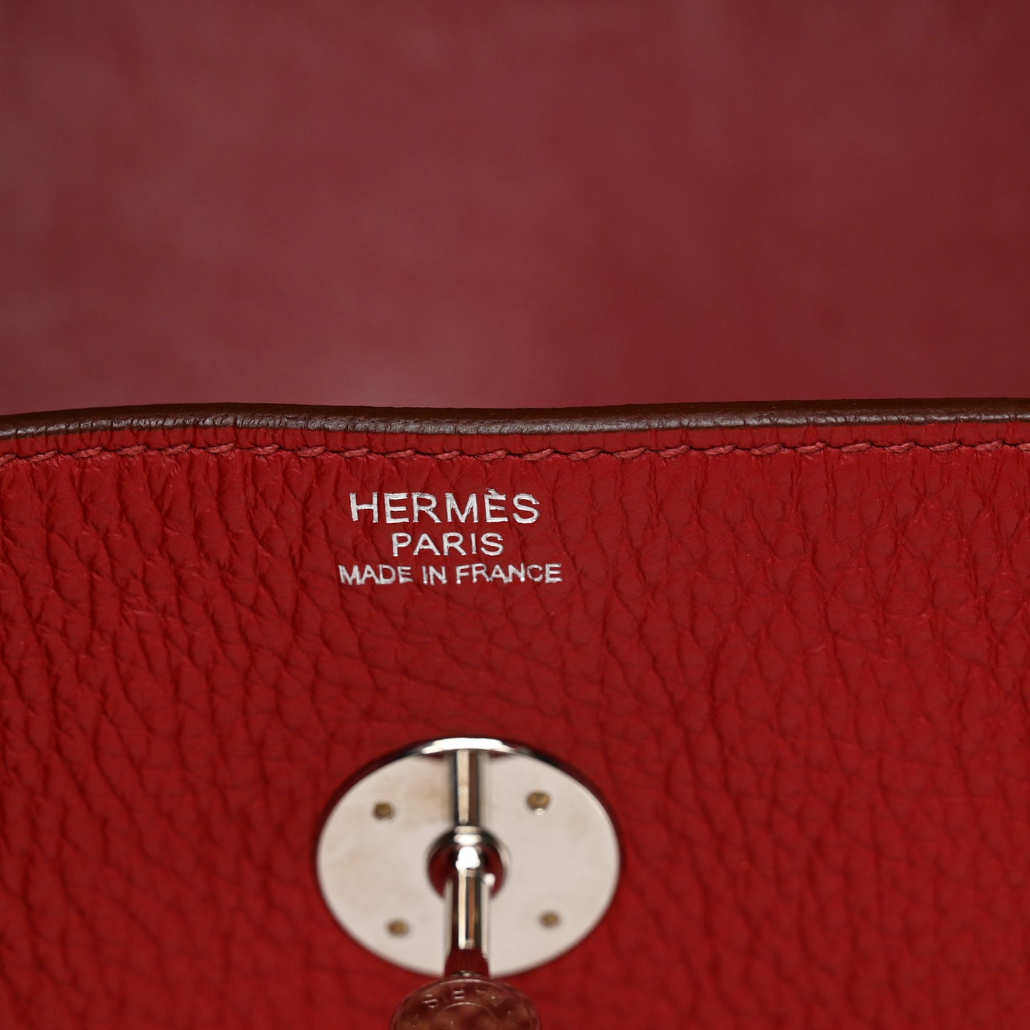 Taurillon Clemence Lindy 34 Rouge Vif