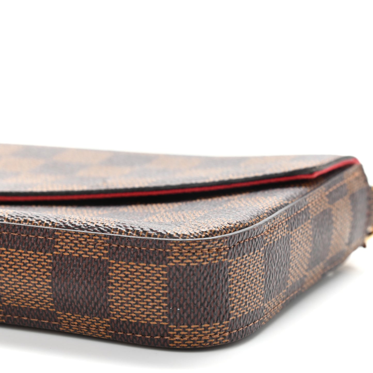 Damier Ebene Pochette Felicie Chain Wallet
