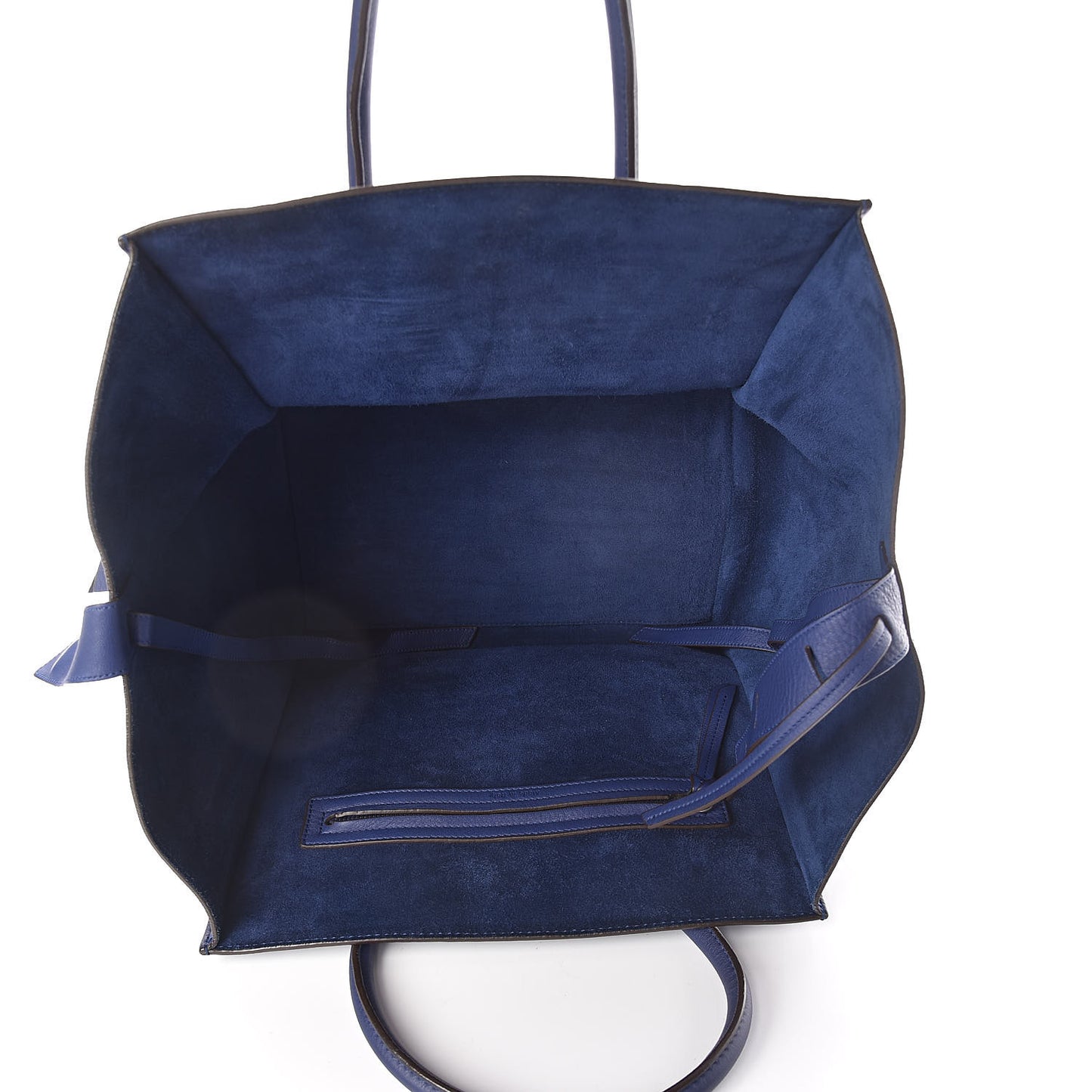 Supple Calfskin Medium Phantom Luggage Indigo
