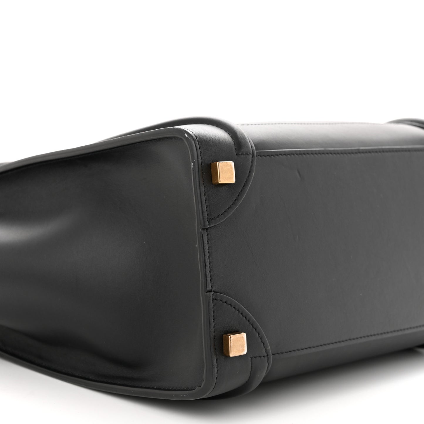 Smooth Calfskin Micro Luggage Black