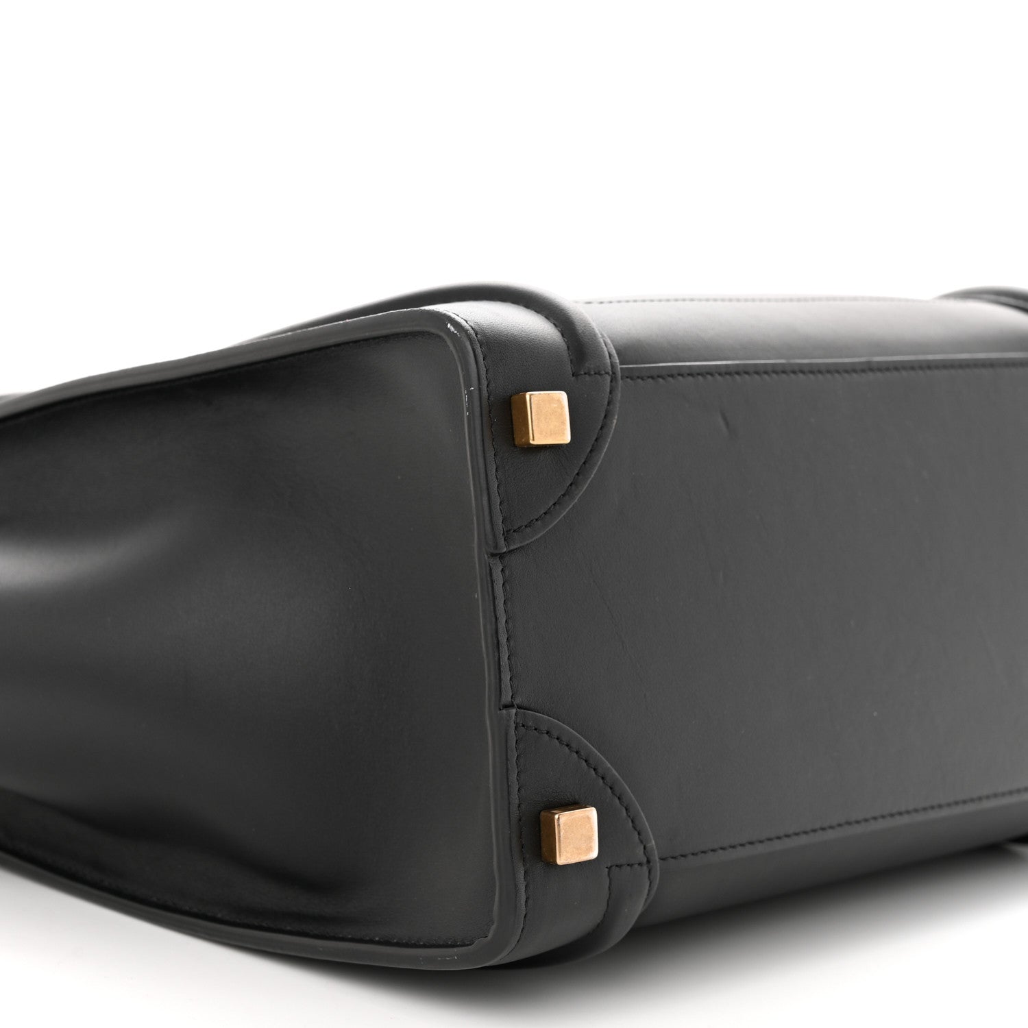 Celine Smooth Calfskin Micro Luggage Black 10 of 12