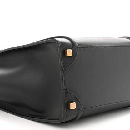 Celine Smooth Calfskin Micro Luggage Black 10 of 12