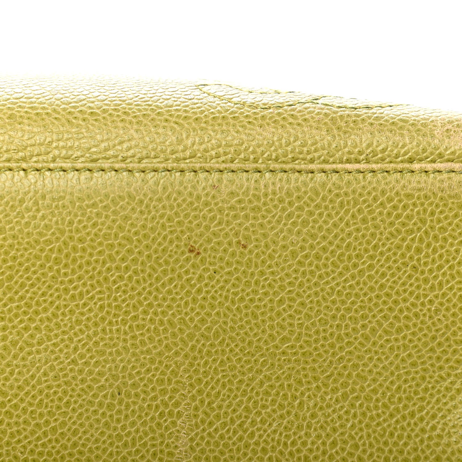 Chanel Caviar CC Shoulder Bag Green 15 of 15