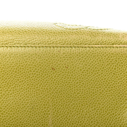 Chanel Caviar CC Shoulder Bag Green 15 of 15