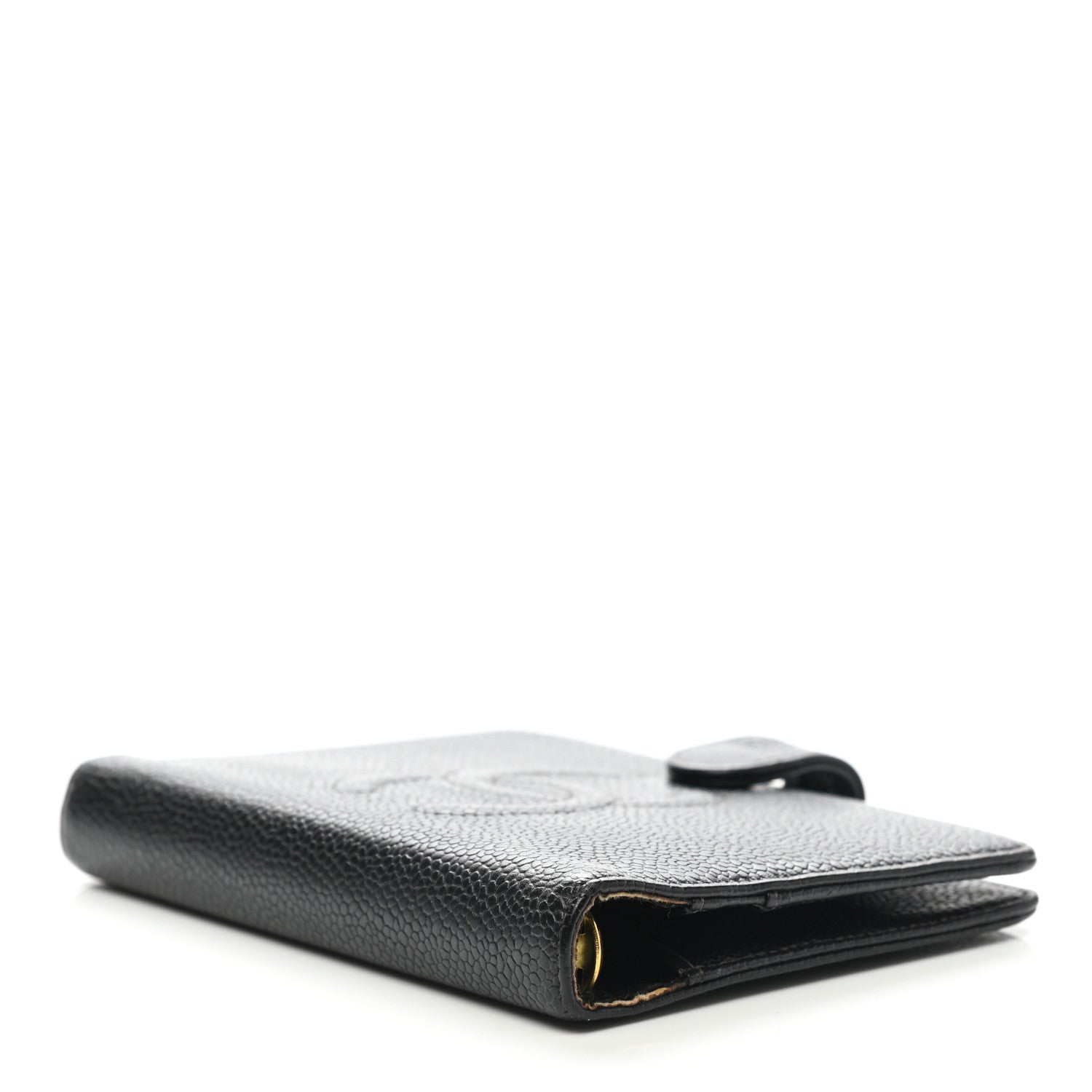 Chanel Caviar CC Small Ring Agenda Planner Black 4 of 15