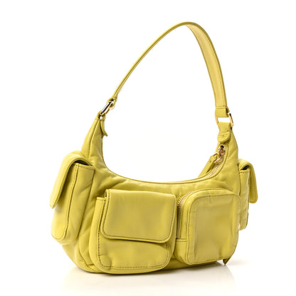 Miu Miu Nappa Pocket Bag Cedro 3 of 10