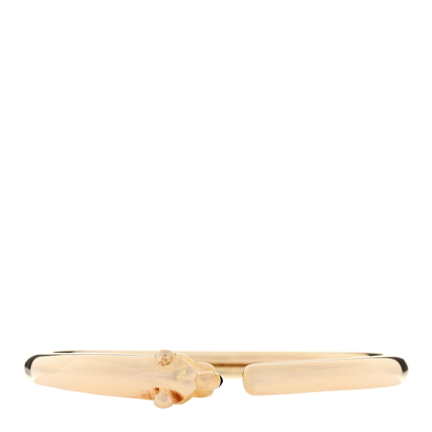 18K Yellow Gold Tsavorite Black Onyx Panthere De Cartier Bracelet