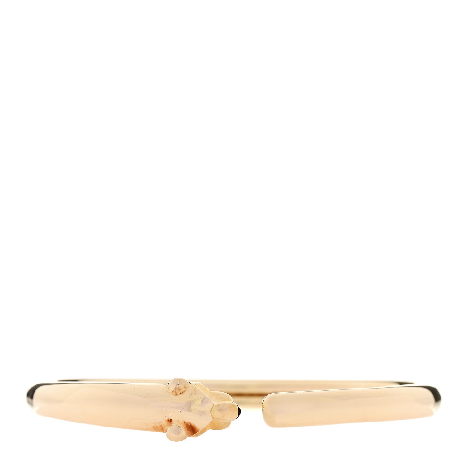 Cartier 18K Yellow Gold Tsavorite Black Onyx Panthere De Cartier Bracelet 1 of 5