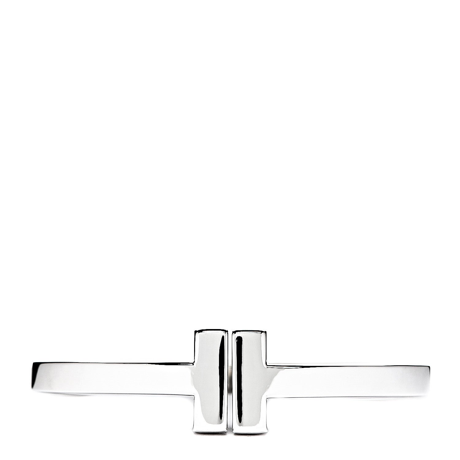 Tiffany Sterling Silver T Square Bracelet 1 of 4