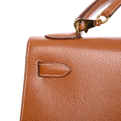 Hermes Peau Porc Sellier Kelly 32 Gold 19 of 47
