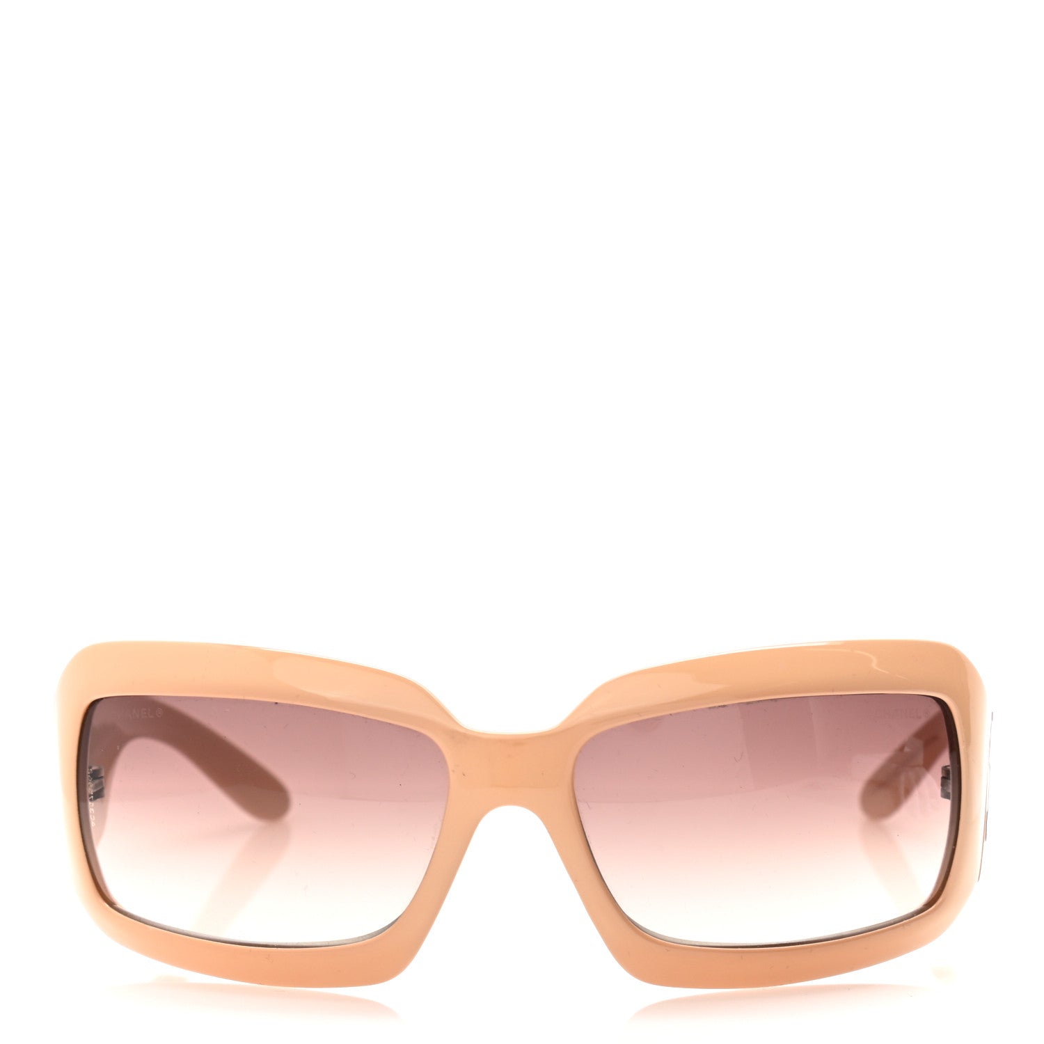 Chanel Mother of Pearl CC 5076-H Sunglasses Beige 2 of 7