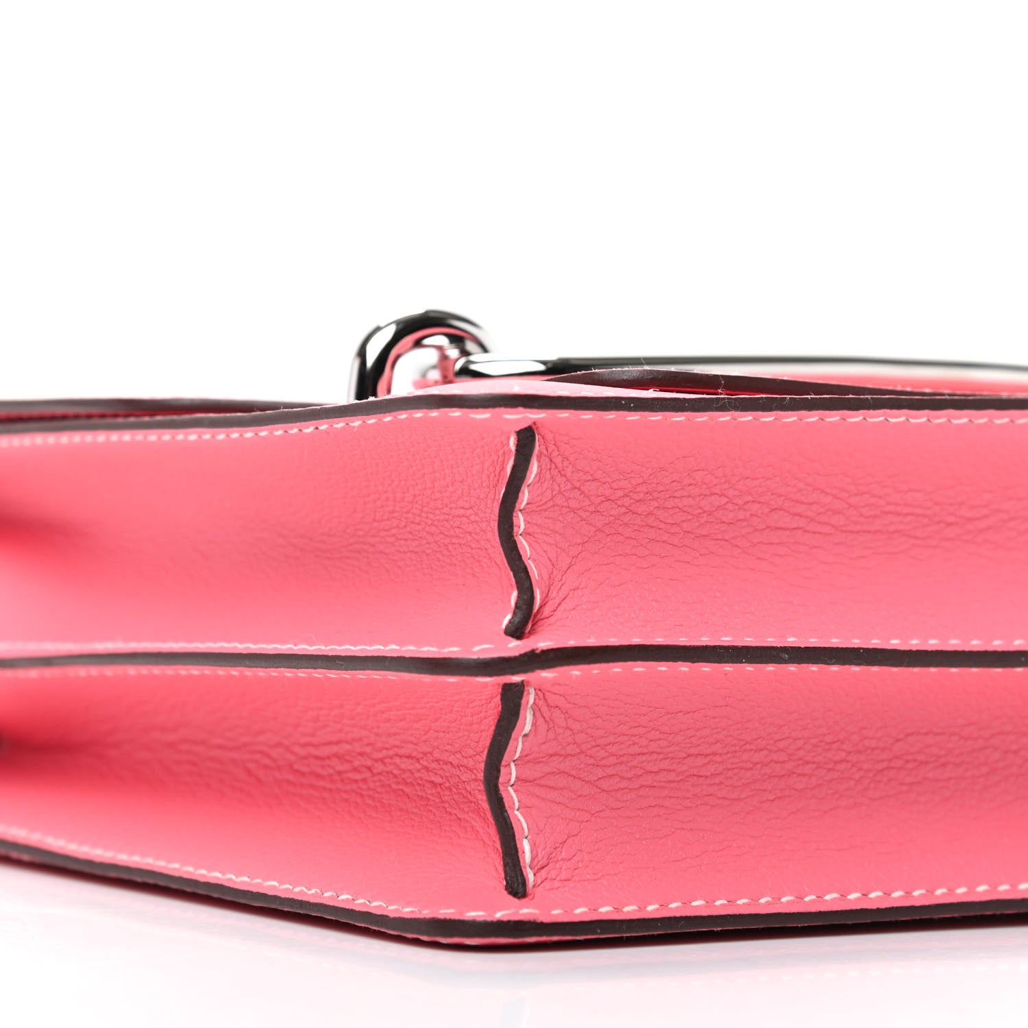 Hermes Evercolor Sac Roulis 23 Rose Azalee 6 of 9