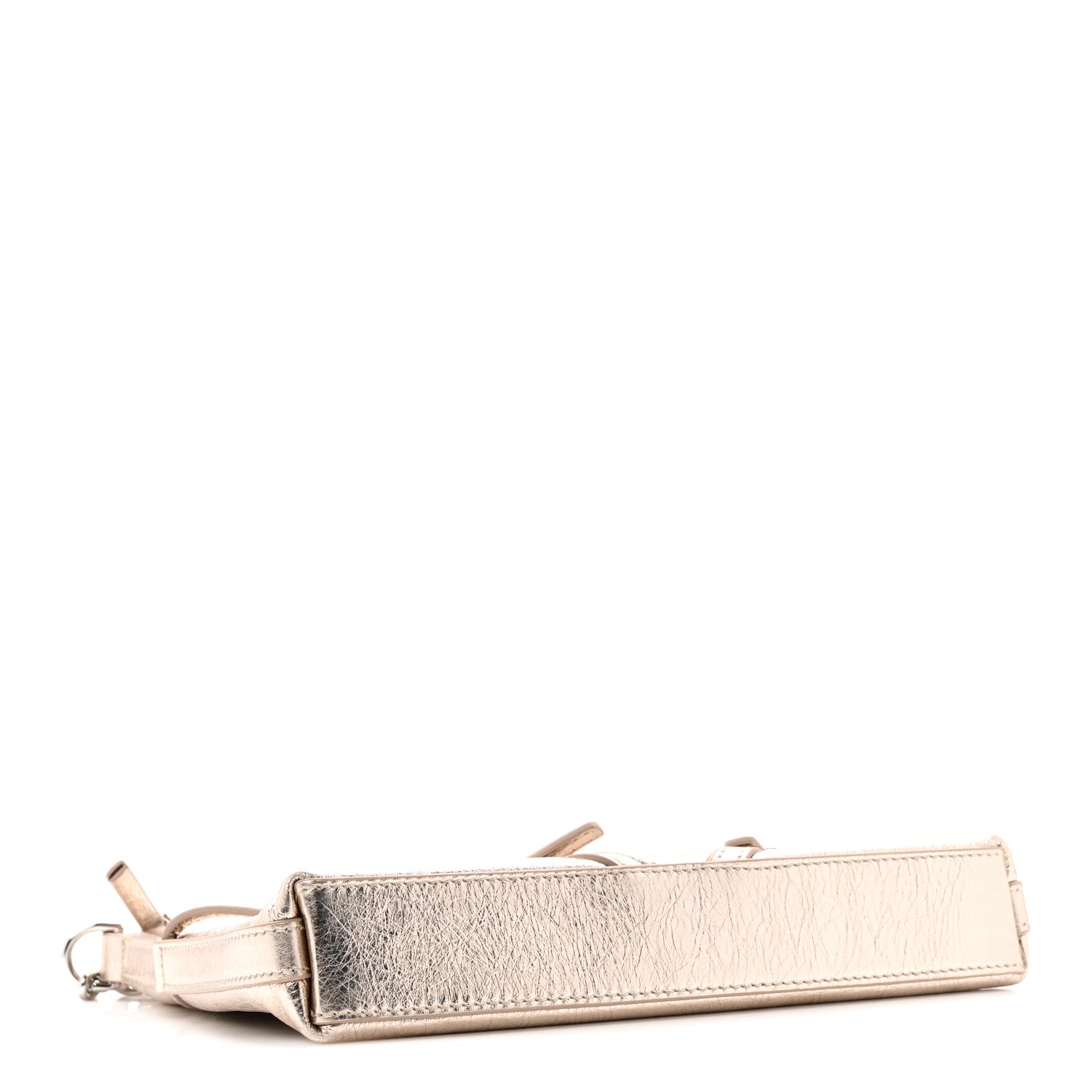 Givenchy Metallic Calfskin Mini Voyou Bag Dusty Gold 4 of 10