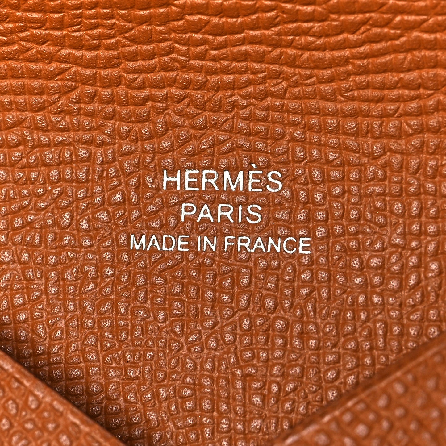Epsom Calvi Card Case Caramel