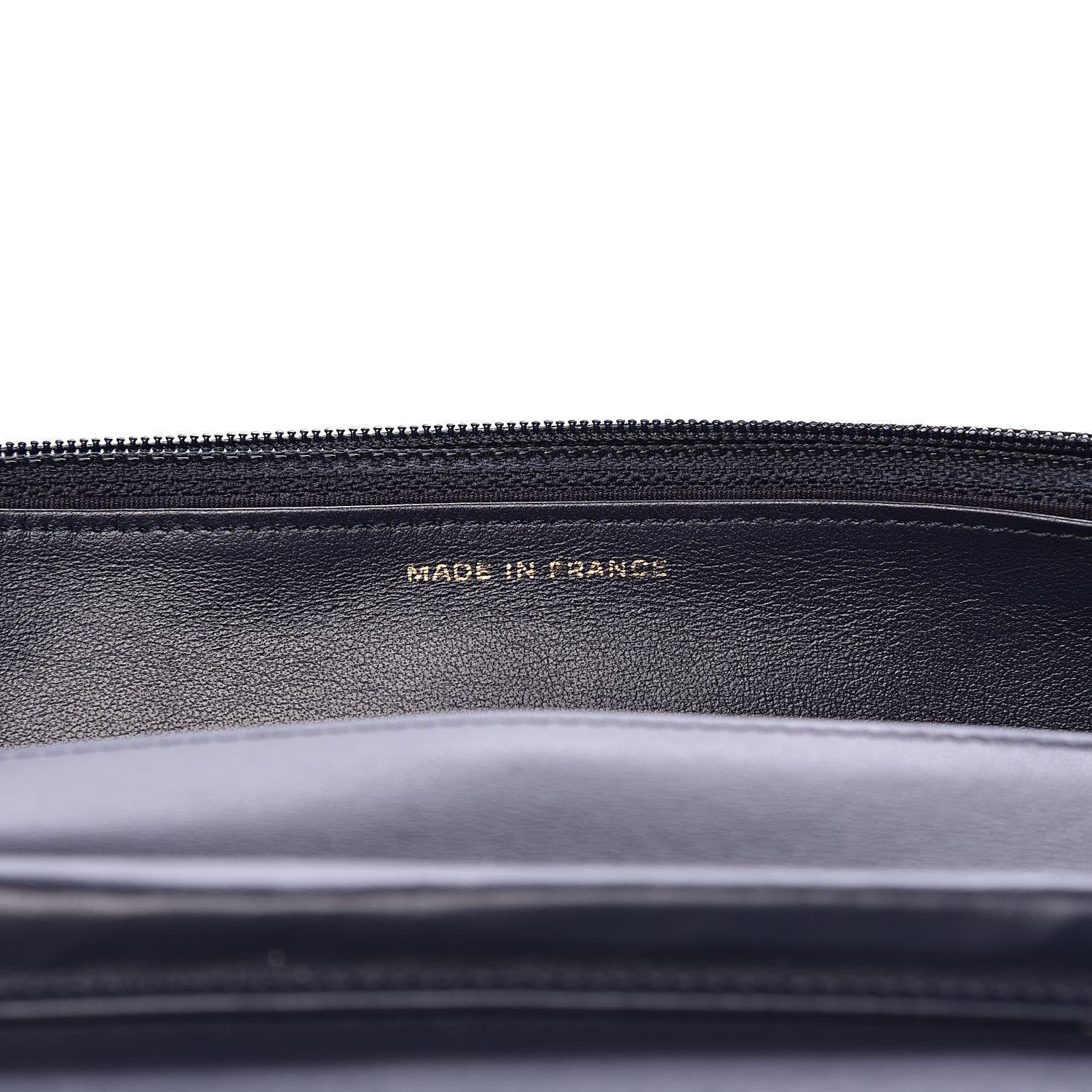 Chanel Caviar Chevron Quilted Boy Wallet On Chain WOC Blue 9 of 14