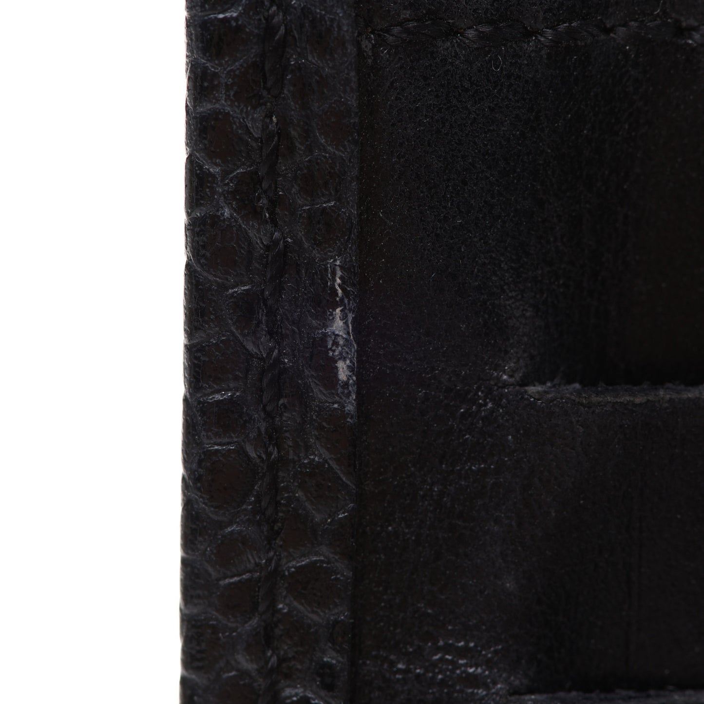 Caviar Timeless CC Compact Wallet Black