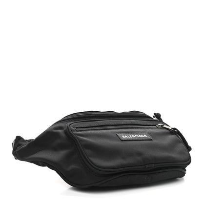 Balenciaga Recycled Casual Nylon Explorer Beltpack Black 3 of 9