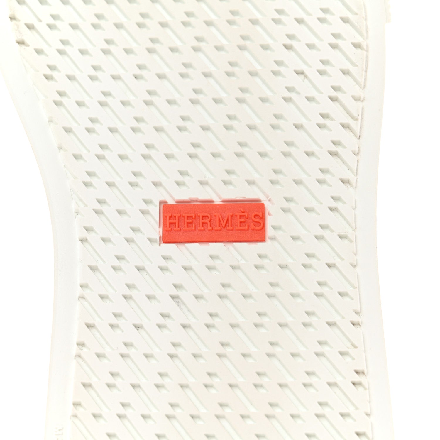 Hermes Calfskin Day Sneakers 37.5 Multicolor White 6 of 8