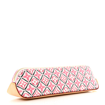 Louis Vuitton Monogram Giant By The Pool 2.0 Elizabeth Pencil Pouch Rose 3 of 7