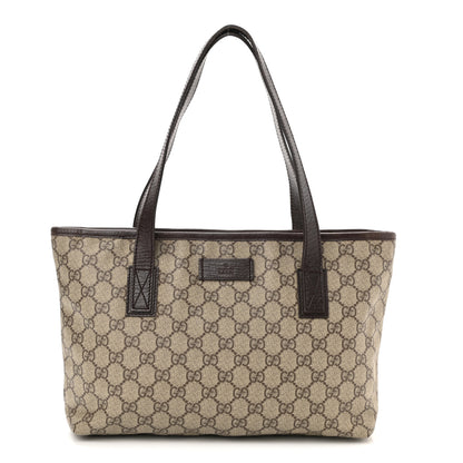 Gucci GG Supreme Monogram Small Joy Tote Dark Brown 1 of 12