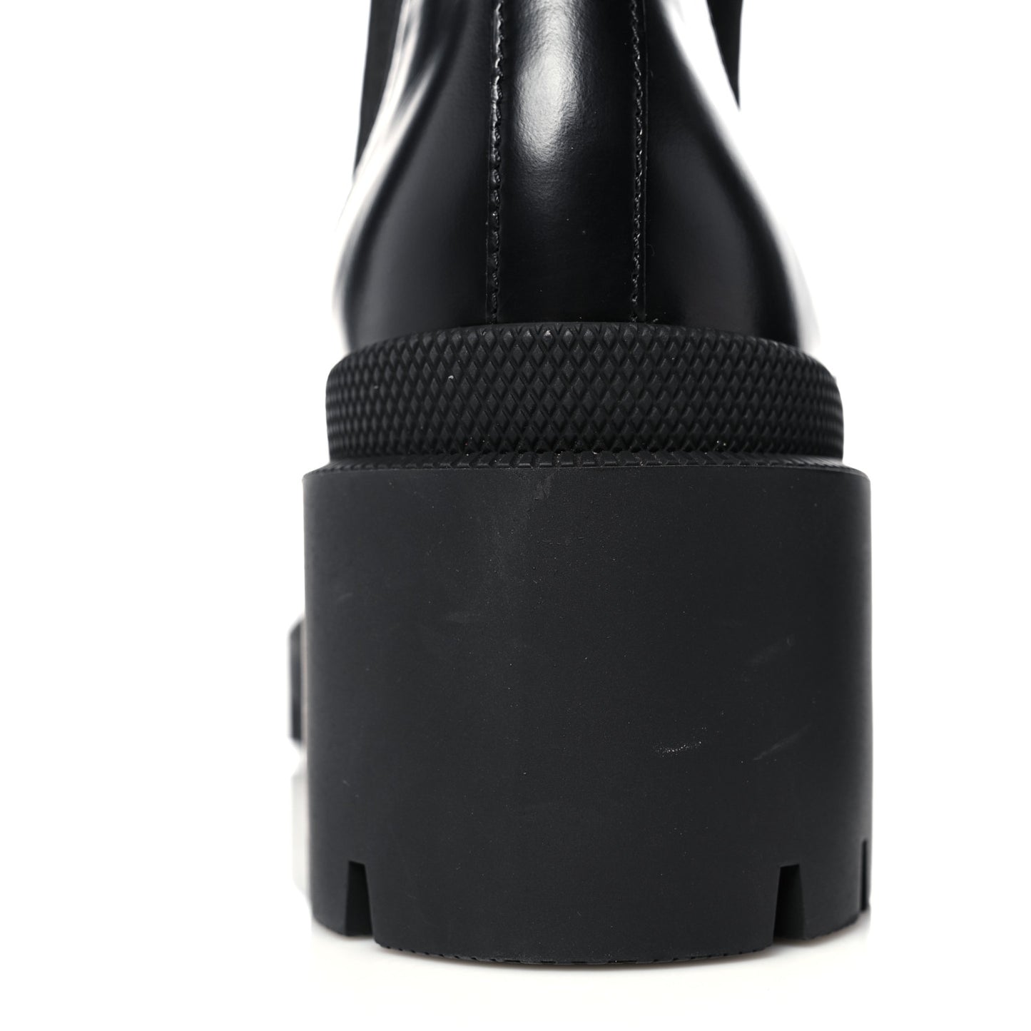 Calfskin Crystal GG Trip Chelsea Ankle Boots 40.5 Black