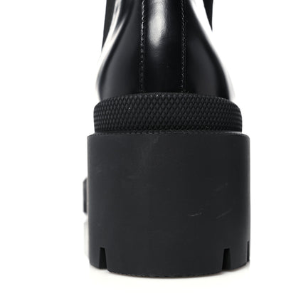 Gucci Calfskin Crystal GG Trip Chelsea Ankle Boots 40.5 Black 9 of 13