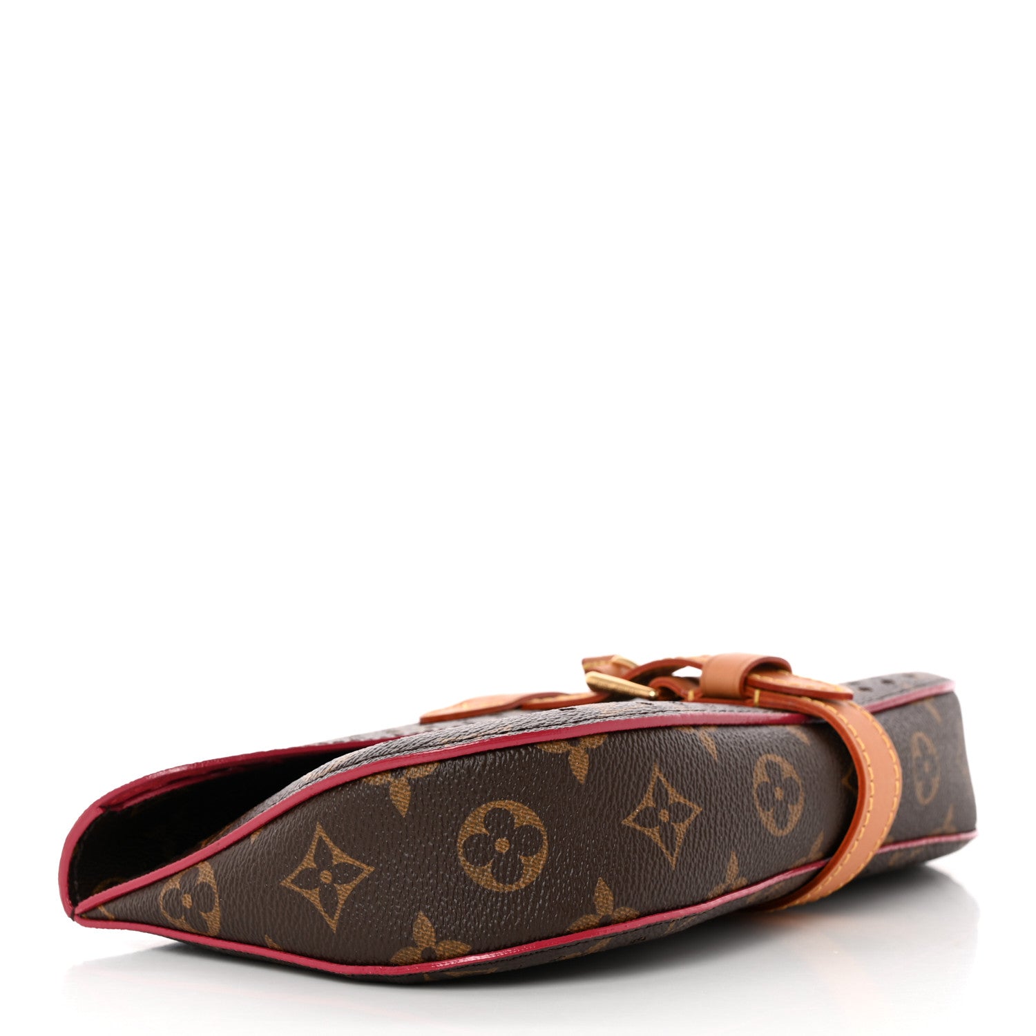 Louis Vuitton Monogram SC Flore Clutch Saumur Corail 4 of 6