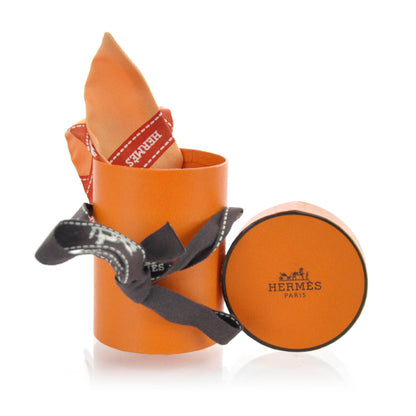 Hermes Silk Bolduc Twilly Orange 4 of 4
