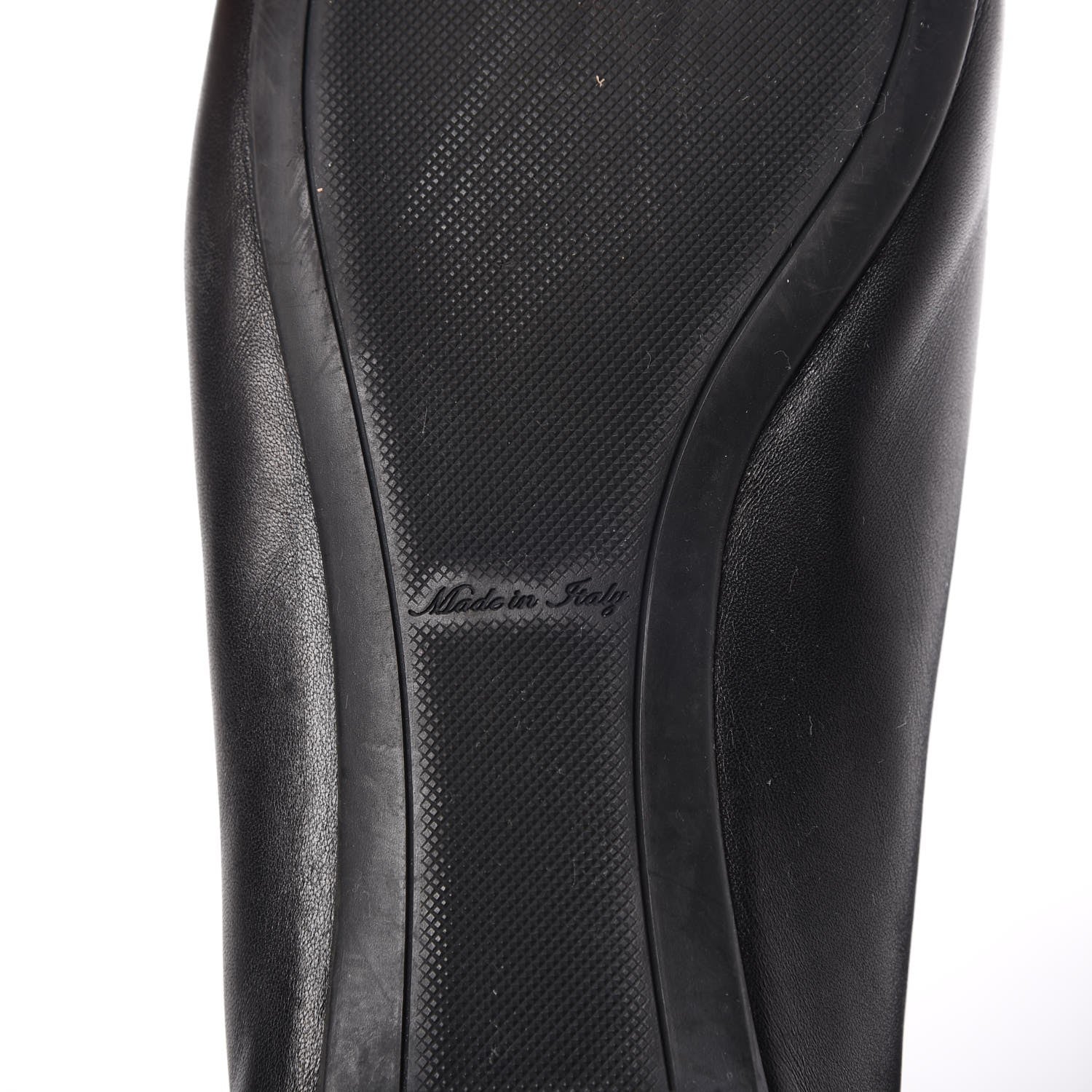 Louis Vuitton Calfskin Patent Bow Ballet Flats 36.5 Black 10 of 12